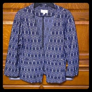 Skies are blue casual blazer